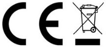 Маркування CE та WEEE